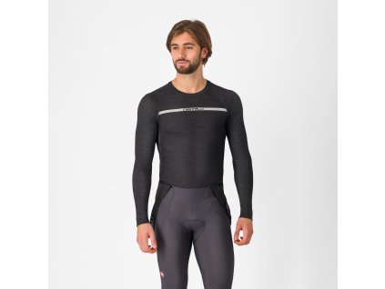 Funkční triko Castelli Merino seamless black
