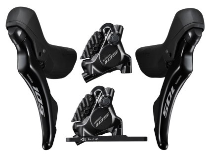 Shimano 105 ST R7120 BR R7170 2x12 fach Scheibenbremsen Set IR71202DLF6SC100A IR71202DRRDS