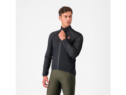 Bunda Castelli Emergency 3 rain Light black