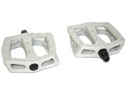 Pedály Eclat Plaza White BMX