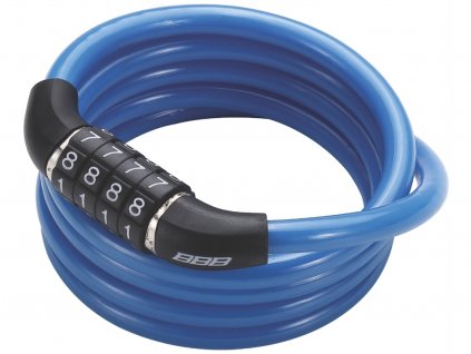Zámek na kolo kódový BBB BBL-65 QuickCode barevné