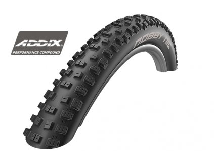 vyr 71617Plast Schwalbe Nobby Nic 27 5x2 25 Addix Performance cerny drat