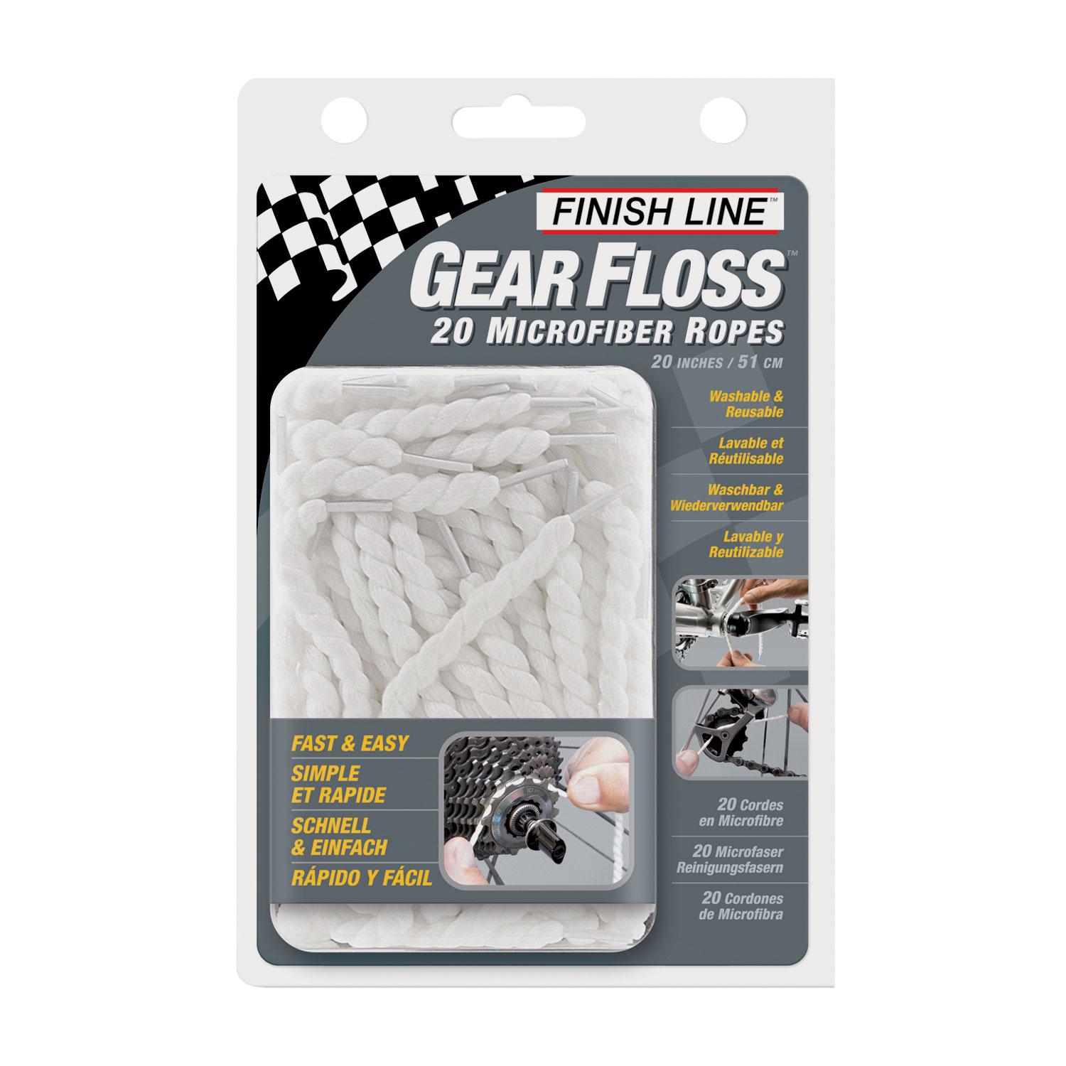 Niť Finish Line GEAR FLOSS-pastorky