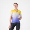 Dámský dres Castelli UPF W mango mojito/ultraviolet