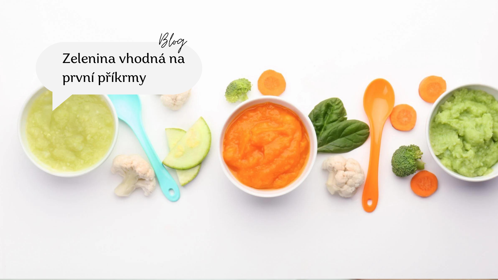 Zelenina vhodná na první příkrmy
