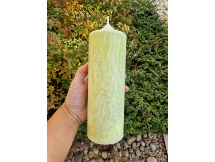 SRDEČNÍ ČAKRA | Střední se špičkou | Rituální palmová svíčka |