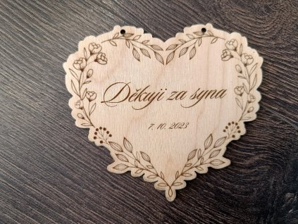 Děkuji za syna