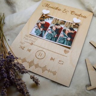 Valentýn je za rohem… Čokoláda se sní, květiny zvadnou. Ale vzpomínky? Ty zůstávají. Naše "spotify plaketa" spojuje to...