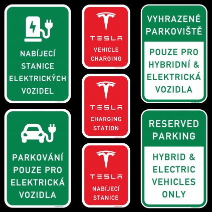 tesla signs