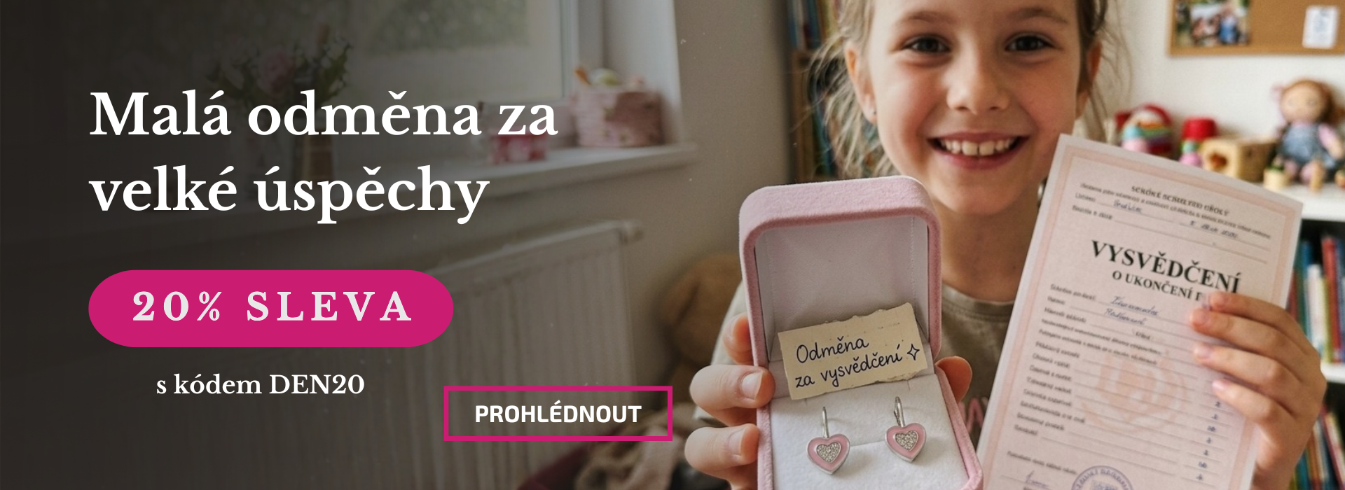 Vysvědčení - 20%