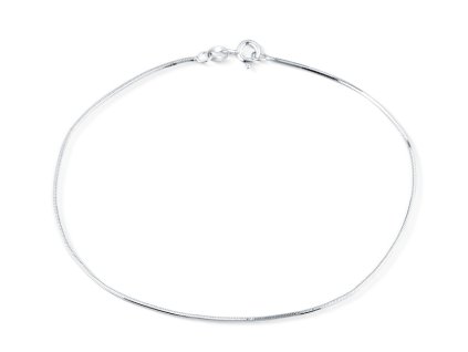 Minimalistický stříbrný náramek pro jemný styl