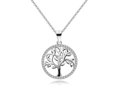 Stříbrný náhrdelník Strom života – symbol síly a harmonie