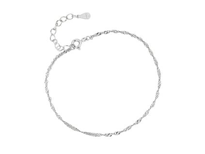 Stříbrný jemný náramek