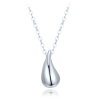 Stříbrný náhrdelník Golden Dew Drop