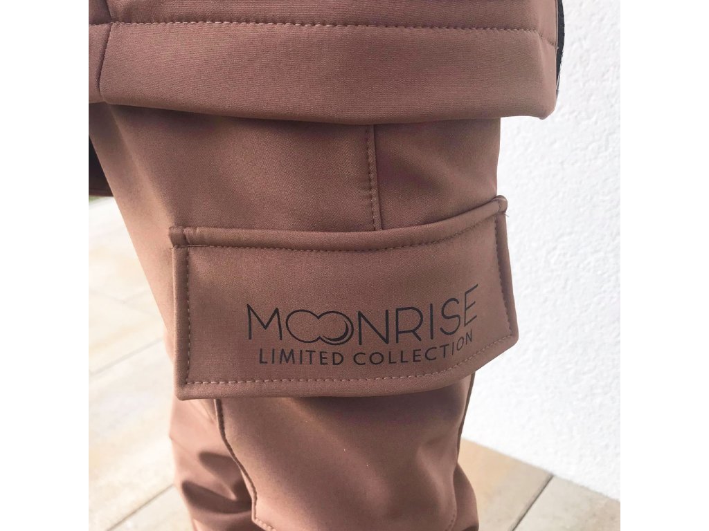 Softshellové nohavice - look up at the stars cappuccino (Veľkosť 86)