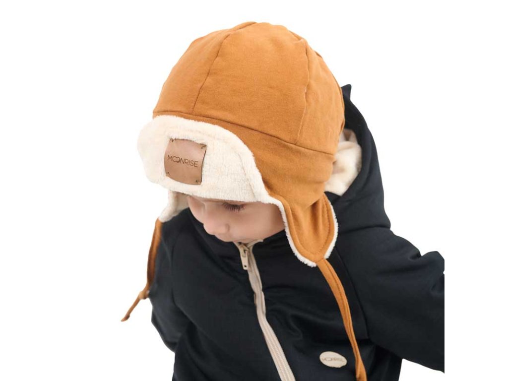 Baranica - caramel (Veľkosť 3- obvod hlavičky - od 44-45 cm)