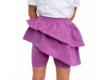 leginy asymetric lila