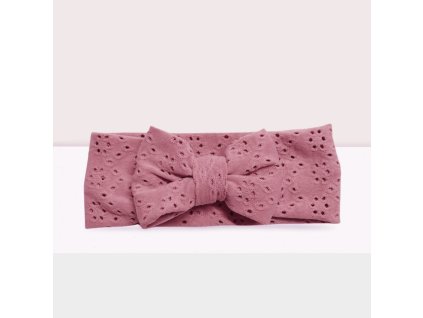 Madeira čelenka pink s mašľou (Veľkosť L)