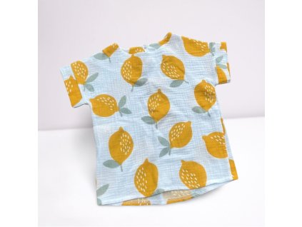 mušelínové tričko lemons (Veľkosť 80)