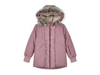 zimna bunda pink ruffle moonrise