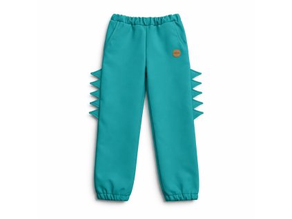 softshell nohavice dino Lagoon Turquoise