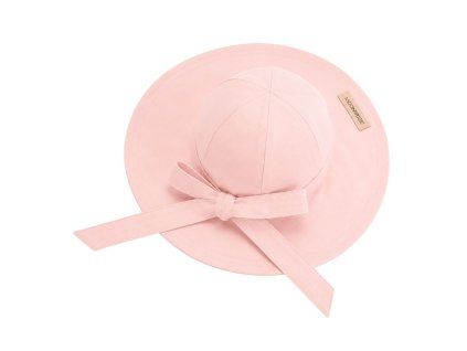 bavlneny klobuk light pink