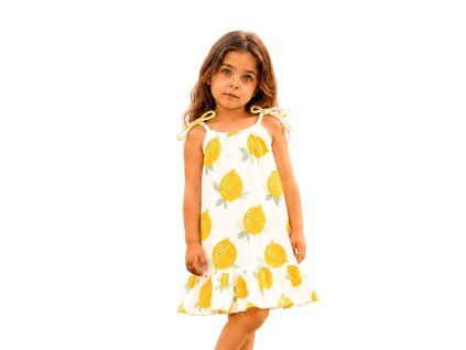 muselinove saty lemon