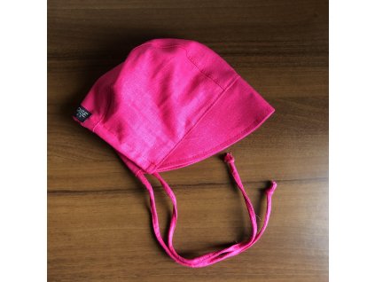 Ľanový čepiec magenta (Veľkosť 1041)