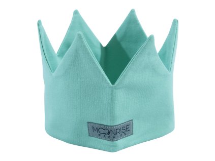 Detská korunka mint  (Veľkosť 1- obvod hlavičky - od 40-41 cm)