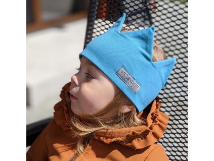 Detská korunka blue (Veľkosť 1- obvod hlavičky - od 40-41 cm)