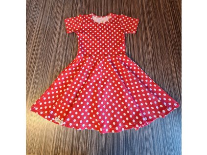 Šaty red dots (Veľkosť 80)