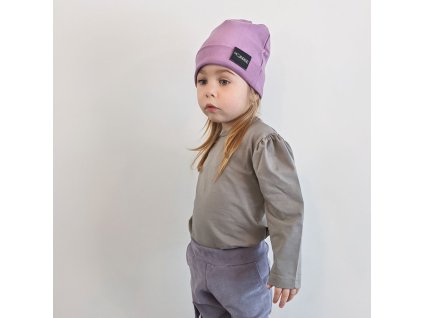 Tričko puff organic - light grey (Veľkosť 80)