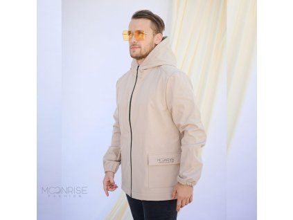 vyr 1591Panska softshell bunda look up at the stars beige1