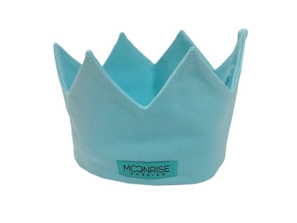 Detská korunka light aqua (Veľkosť 3- obvod hlavičky - od 44-45 cm)