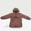 Detská softshell bunda - anorak  cappuccino (Veľkosť 80)