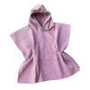 detske vaflove ponco moonrise pink
