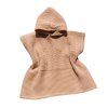 Detské pončo waffle camel moonrise