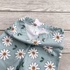 detské legíny - daisy mint (Veľkosť 80)