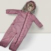 detsky zimny overal pink ruffle