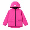 Detská softshellová bunda ružová s kapucňou – Moonrise Fashion