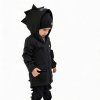 Detská softshell dino bunda black