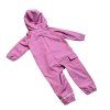 Detský softshellový overal s volánikom prechodný – pink 1