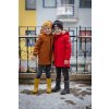 Detská softshell bunda - red (Veľkosť 86)