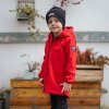 Detská softshell bunda - red (Veľkosť 86)