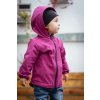 Detská softshell bunda - púdrovo ružová (Veľkosť 86)