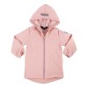 Detská softshell bunda - púdrovo ružová (Veľkosť 86)