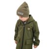 Detská softshell dino bunda - khaki (Veľkosť 86)