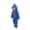 Detský zimný overal - dino blue (Veľkosť 86)