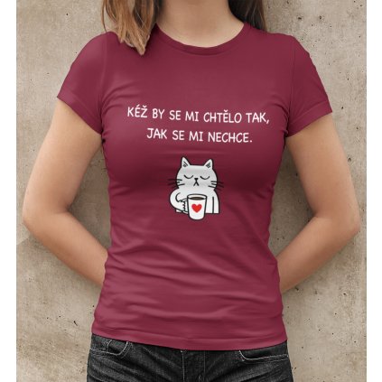 Dámské tričko Nechce