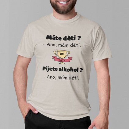 Pánské tričko Top táta